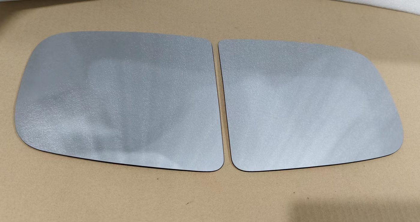 Small format mirror glass, custom shapes available
